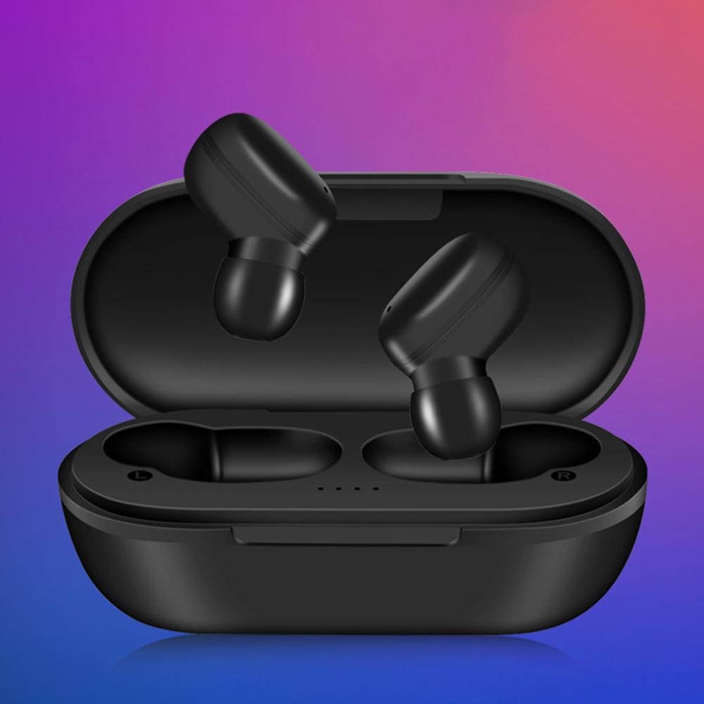 A6S Wireless Bluetooth Earphone Headset HIFI Sports Headphone with Charging Bay