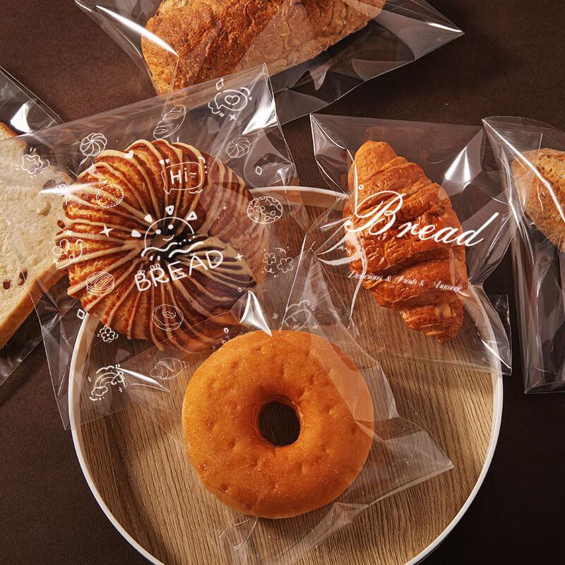 WS Transparent Self-Sealing Baking & Snack Bags