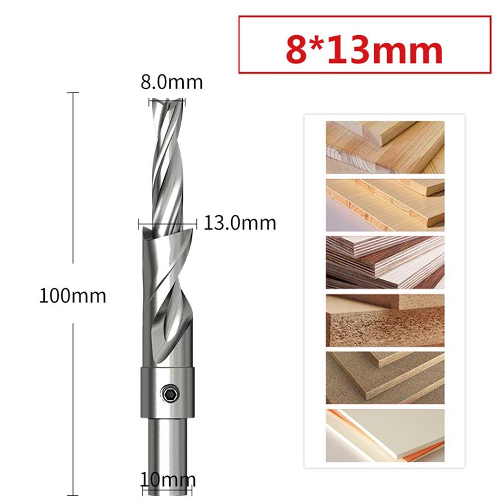 Professional Woodworking Tool Double Hole Opener Countersink Drill Bit