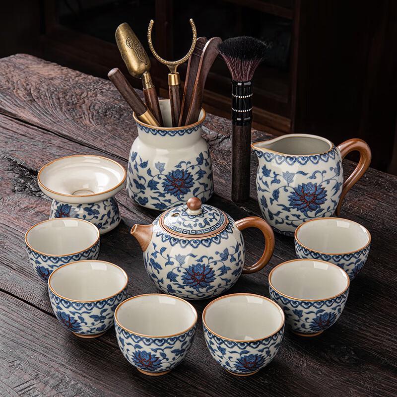 Lainuo Ru Kiln Xi Shi Tea Set