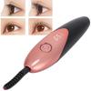 Electric Hted Eyelash Curler Digital Longlasting Electric Eyelash Curler for Women(  Red )