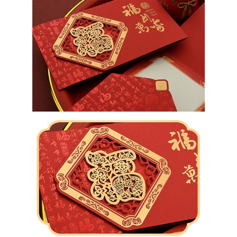 Simple Yet Elegant Horse Year Celebration Card Blending Modern Simplicities And Cultural Heritages For Spring Festival