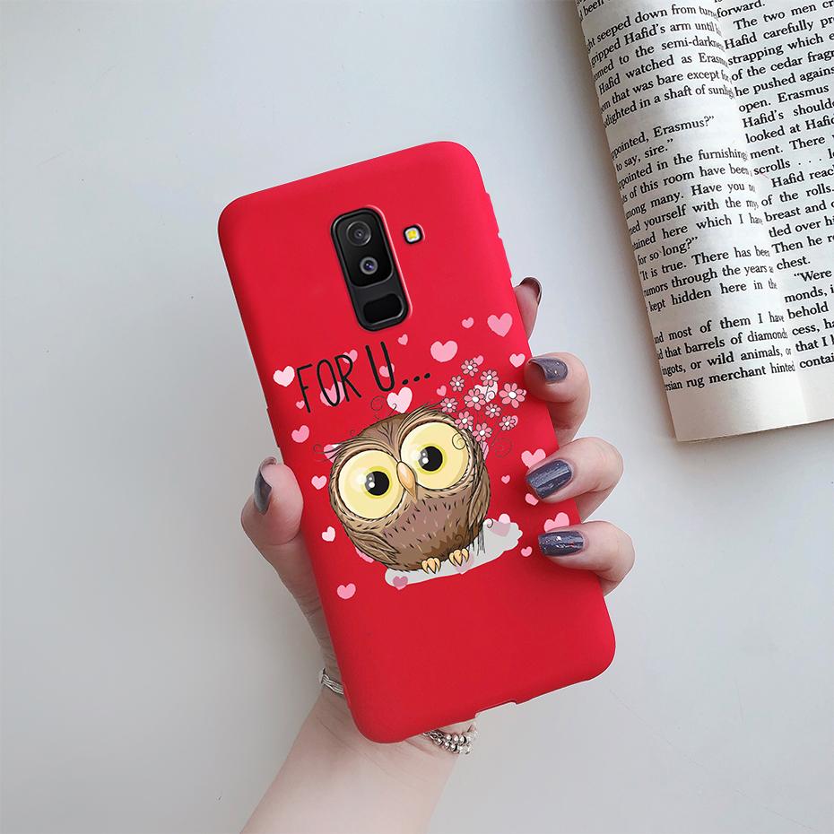 Daisy Flower Phone Case For Samsung Galaxy A6 Plus A6+ 2018 A605F Case Cover Cute Silicone Funda For Samsung A6 2018 A600F Case