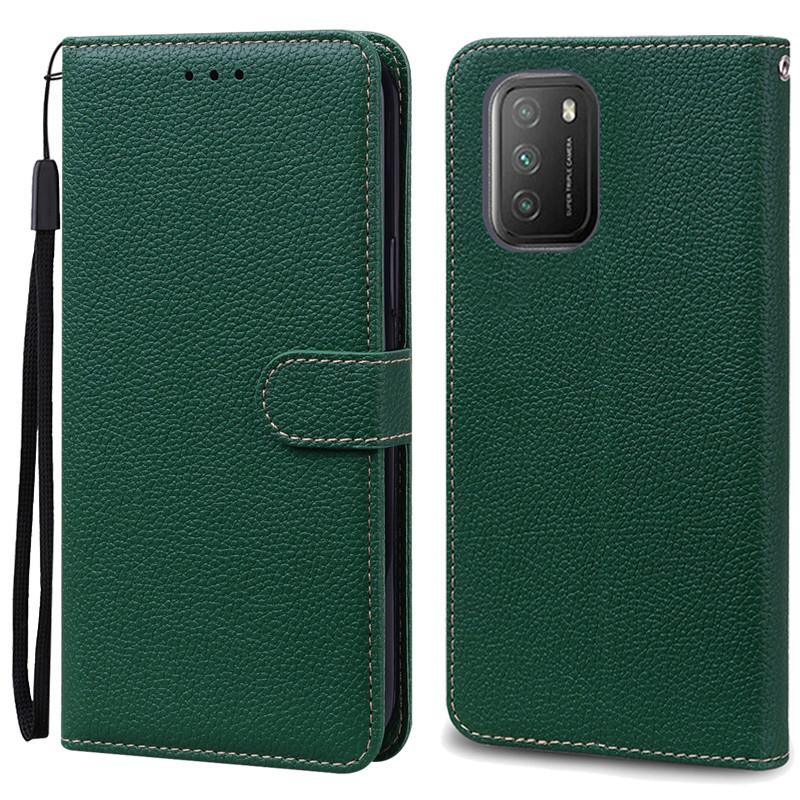 POCOM3 POCO M3 Etui Retro Lommebok Lær Flip Etui For Xiaomi Mi Poco M3 Pro Etui M3Pro 5G Telefondeksel Coque Fundas Capa