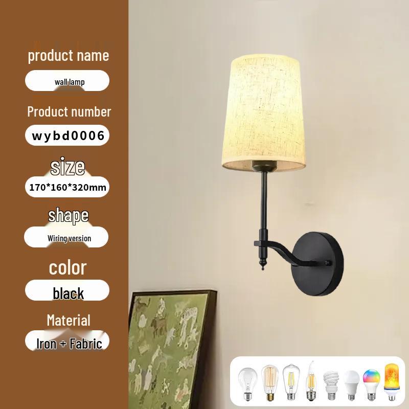 

Minimalist LED Wall Lamp for Bedroom, Living Room, Balcony, Corridor, Aisle, Stairway & Bedside