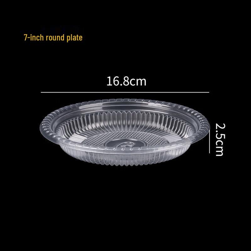 

Jindin hui Disposable 7-inch Thick Round Plates, 50-count