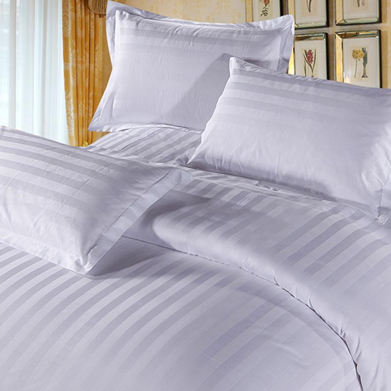 Pure Cotton Striped Duvet Cover for Hotels and Guesthouses