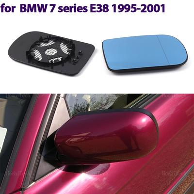 Rear View Rearview Mirror Glass Door Wing Mirrors Heated Side Mirror Glass for BMW  7 Series E38 1995-2001 Left or Right