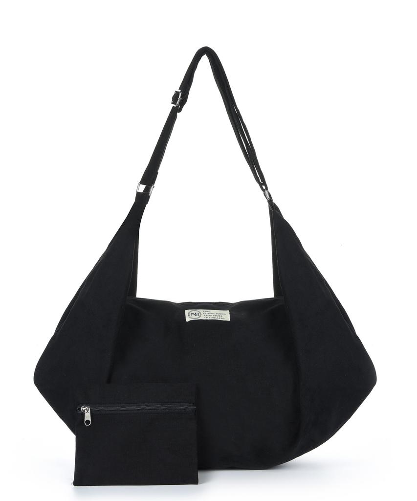 The-Abon Multi Cotton Two-Way Tote Bag Blue
