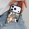 Corgi and Bubble Tea Phone Case for iPhone 16e 15 14 13 12 17 Pro Max Plus Air 17pro Cover Coque