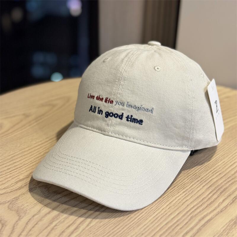 Autumn Big Head Circumference Hat Female Explosion Cap Men and Women Ins Show Small Face Widening Deepening Baseball Cap Tide