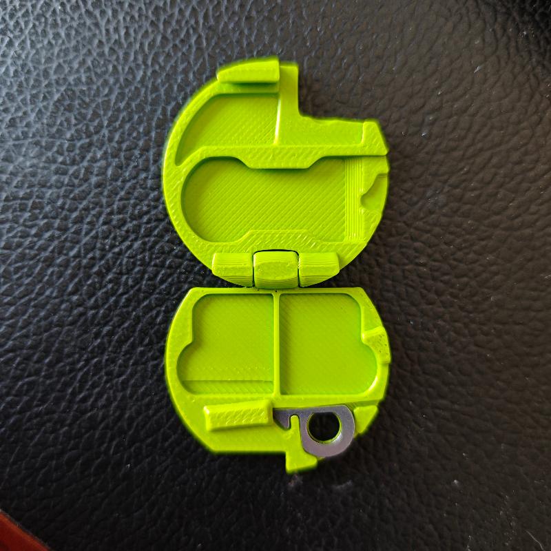 3D Printed Sim & Tf Card Holder, Portable Memory Card Storage Case With Eject Pin,Shockproof Holder For Storage Card For Travel