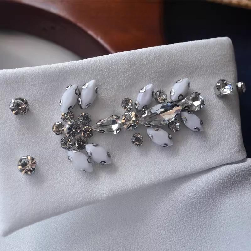 Women's Fashion Half Shirt Fake Collar Removable Lapel Neckwear Shirt Detachable Collar Sweater Shirt  Neck False Collars