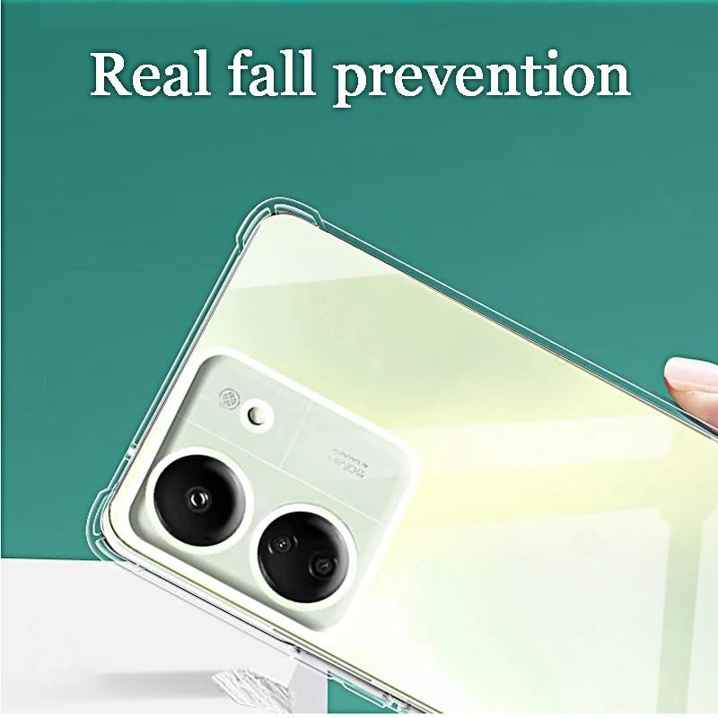 Transparent Phone Case for Redmi C C 10C 9C Clear Soft Silicone Back Cover for Xiaomi Redmi  4G 5G Shell   10 C A 9 C