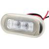 Marine Boat Transom LED Stern Light 3LED LED Courtesy Light Waterproof LED Tail Lamp Boat Turn Signal Light Boat Yacht Accessory