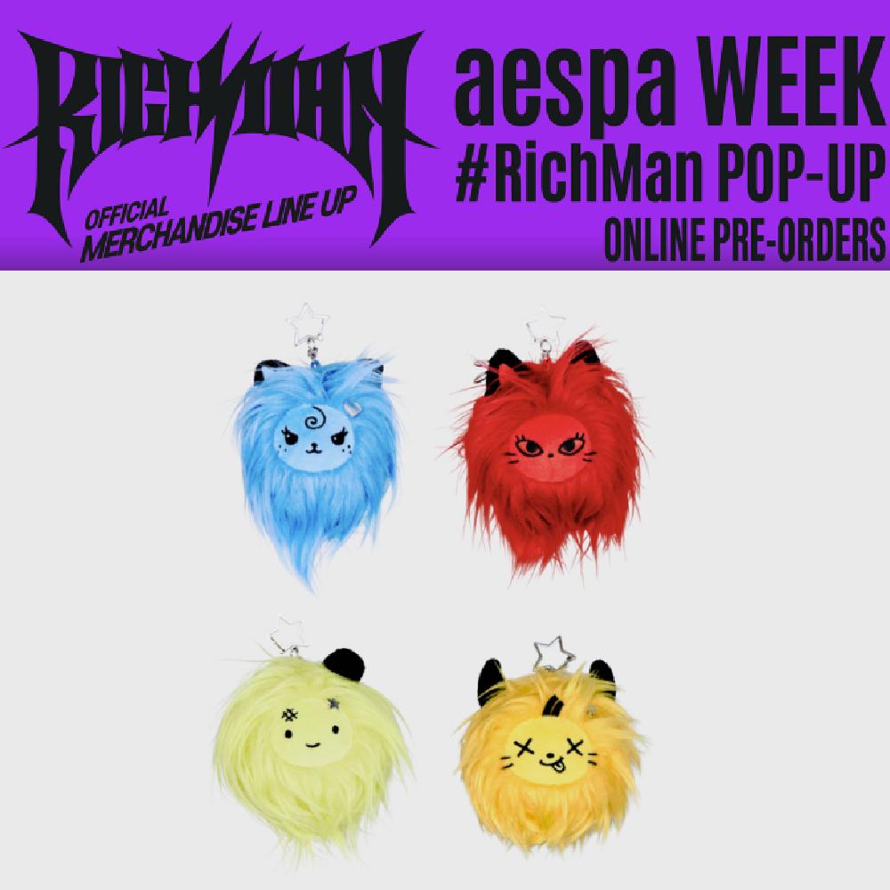 Pre-order aespa WEEK Rich Man Rich Man Doll