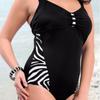 Women Bikini One Piece Sexy High Waist Bathing Suit Beach Swimwear Female Summer Swimsuit