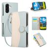 Wallet Case for Galaxy A17 5G - TPU+Leather/PU, Green, With Lanyard