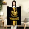 1PC Dresden Den Custom Custom Name Patterned Flannel Blanket Suitable For All Seasons for Home Decor Warmth and Comfort Gifts Holiday Gift