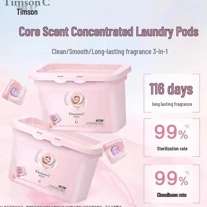 Adolph Anti-Dandruff Shampoo & Timson Laundry Pods Bundle