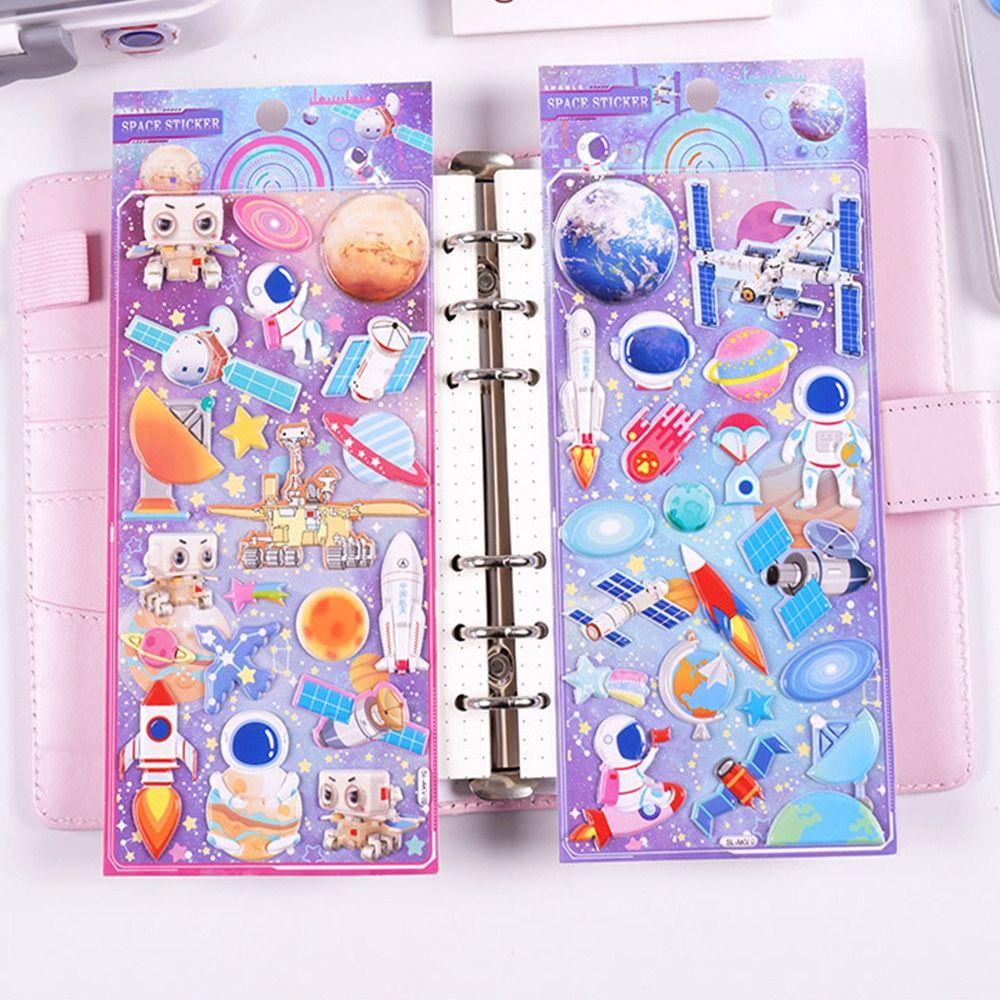Phone Case Stationery Stickers Decorative Stickers 3D Bubble Foam Stickers Journal Diary Stickers