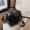 Vintage Solid Color Women's Crossbody Shoulder Bag