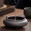 Coarse Ceramic Incense Burner For Agarwood Home Aromatherapy Indoor Zen Meditation Decor Creative Stand Holder Gift Idea