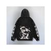 Anime Oversized Vintage Hooded Men Hoodies Pullover Sweatshirt Streetwear Y2k Long Sleeve Tops Unisex Harajuku Clothing