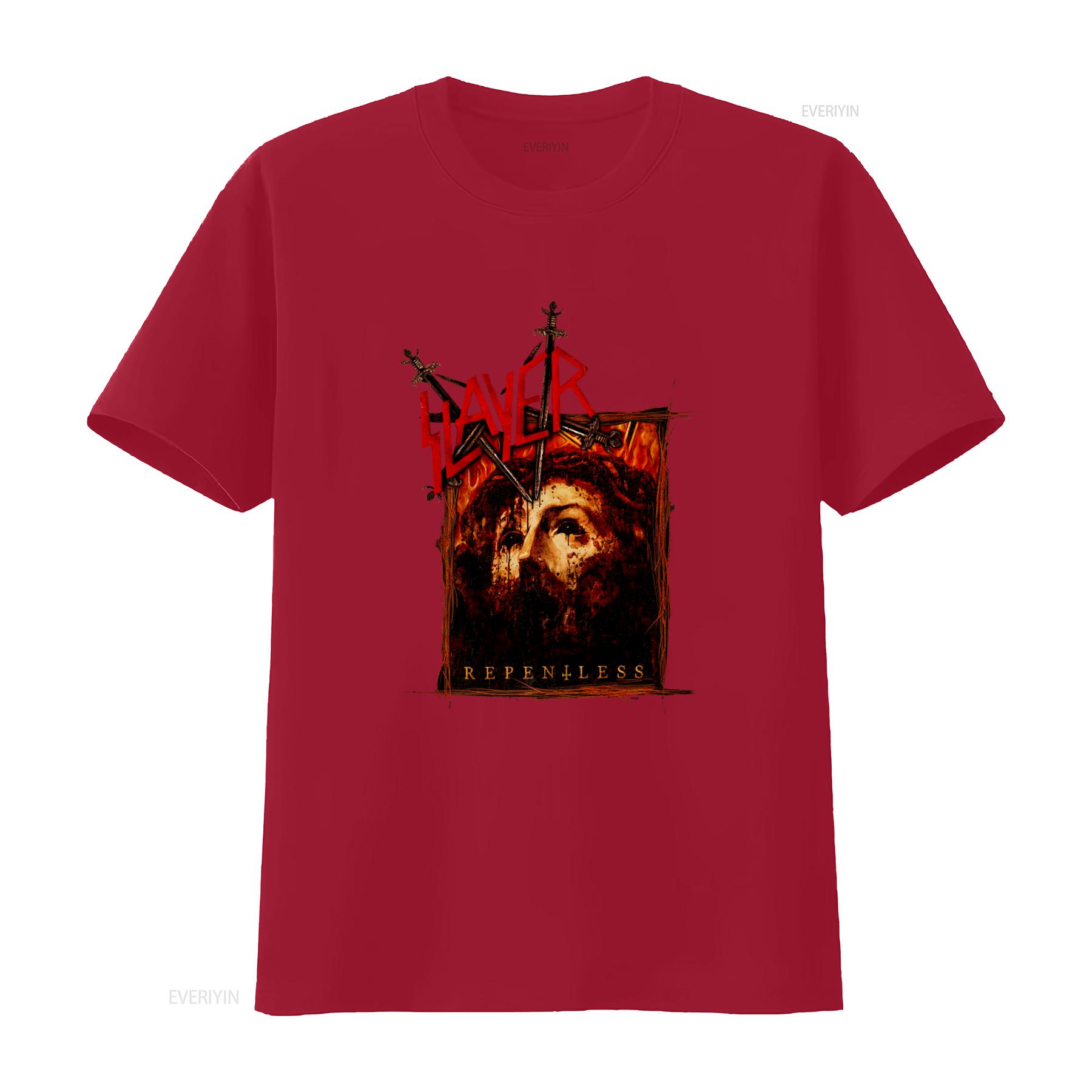 Vintage Slayer Repentless Heavy Metal Band T Shirt Rock Your Style with Bold Design vintage Washed Stylish graphic S