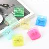 10pcs Square Letter Paper Clip Acrylic Document Folder Reusable Ticket Holder  Students