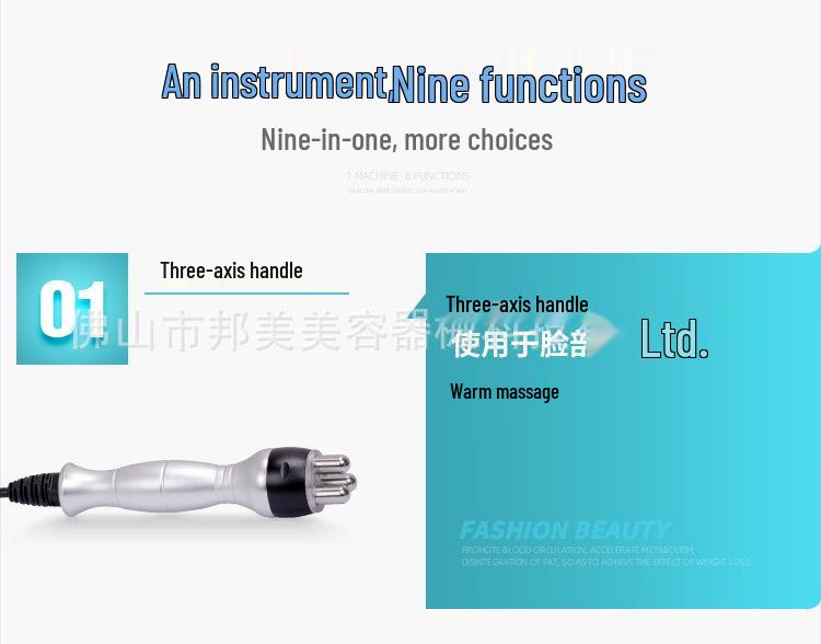 Popular Lipo Laser Body Shaper with 40K RF Beauty and Negative Pressure Technology