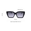 Fendi Full Frame Design Irregular Shape Sunglasses Unisex sunglasses Black FE40161F-5501B