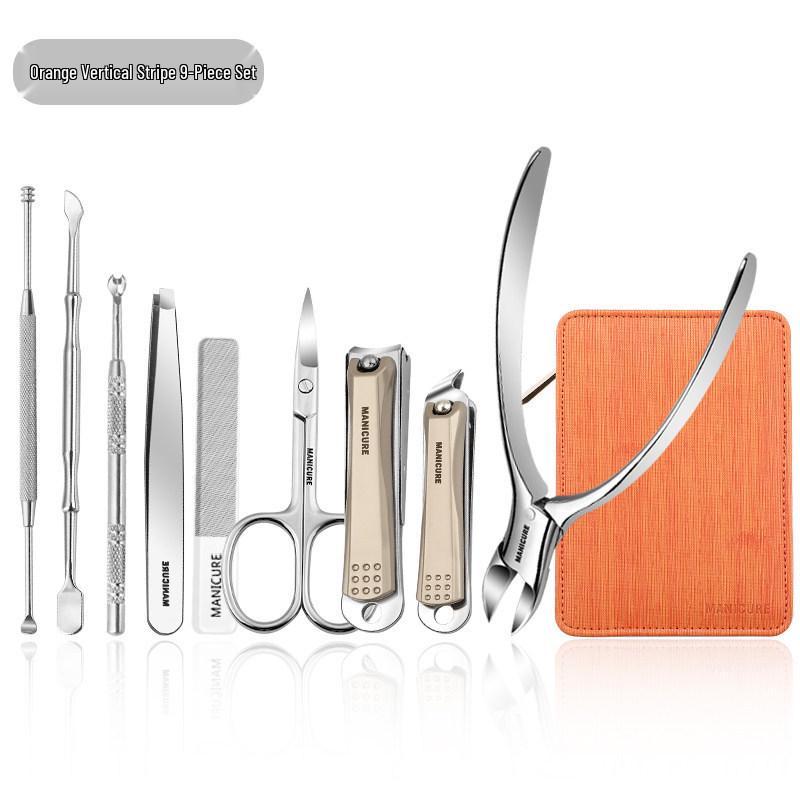 Professionelles Maniküre-Geschenkset: Nagelknipser, Eingewachsene Nagelknipser, Nagelscheren & Werkzeuge