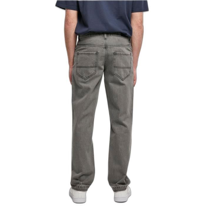 Jeans coupe ample Urban Classics Open Edge - midgrey - 28