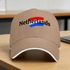 Netherlands Dutch Flag  Casual Baseball Cap  Running Hippie Trucker Hat Summer High Quality Women Unisex Vintage Snapback Cap