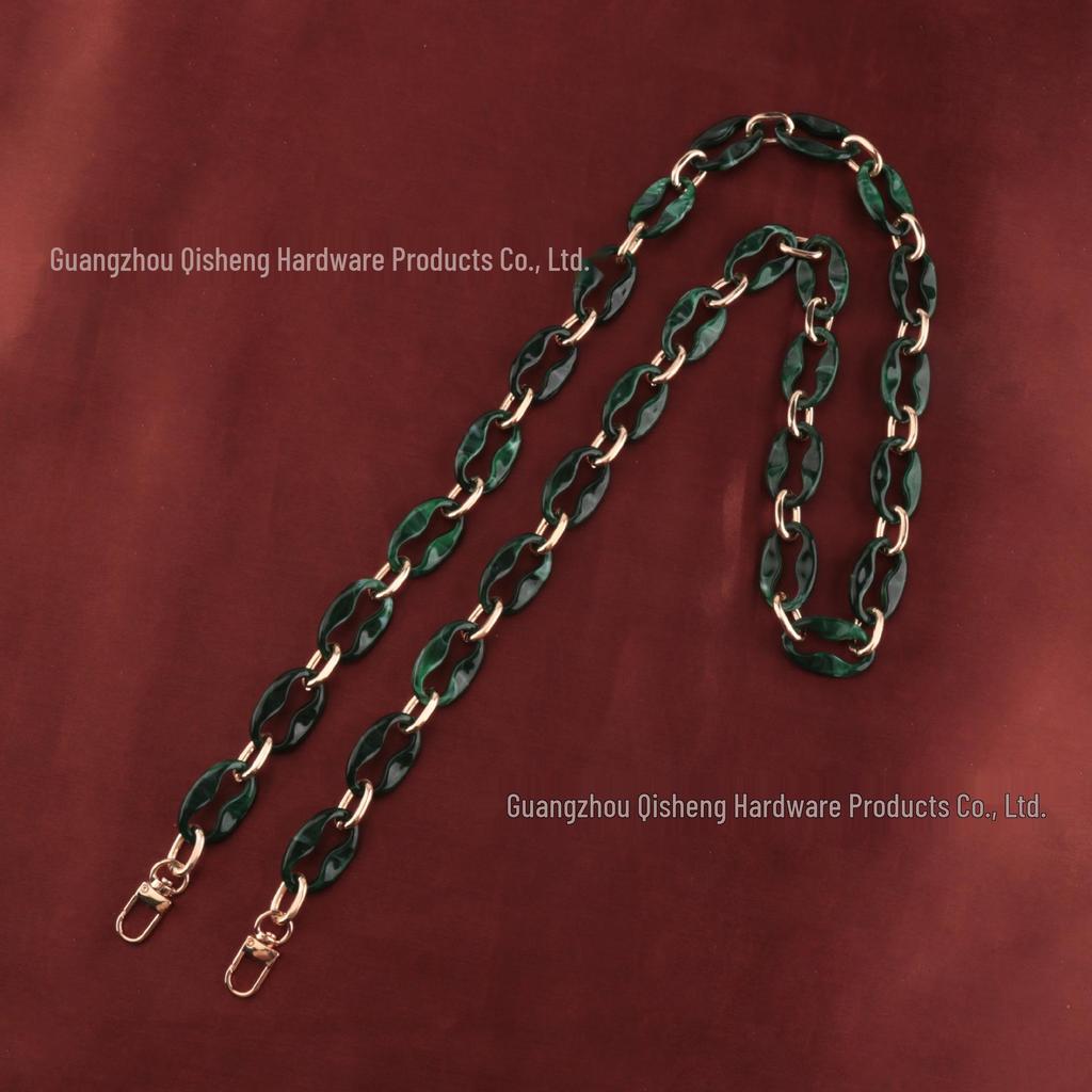 Versatile Retro Acrylic Resin Chain for Phone Case and Bag Accessories