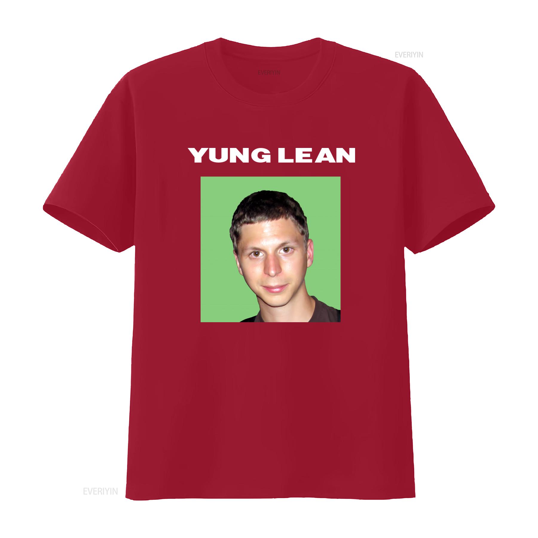 

Yung Lean T Shirt Stylish and Comfortable for All vintage Washed Breathable Versatile graphic streetwear Casual Stretched S