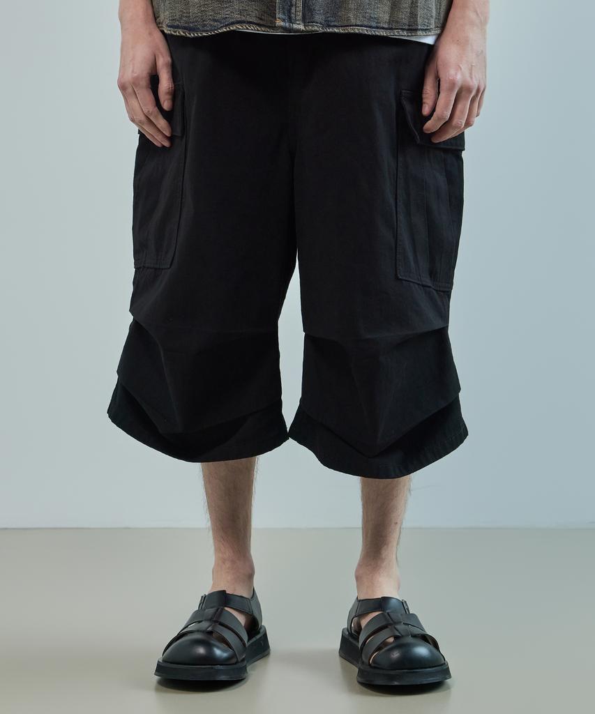 LOGSTORE Cotton Bermuda Half Cargo Pants