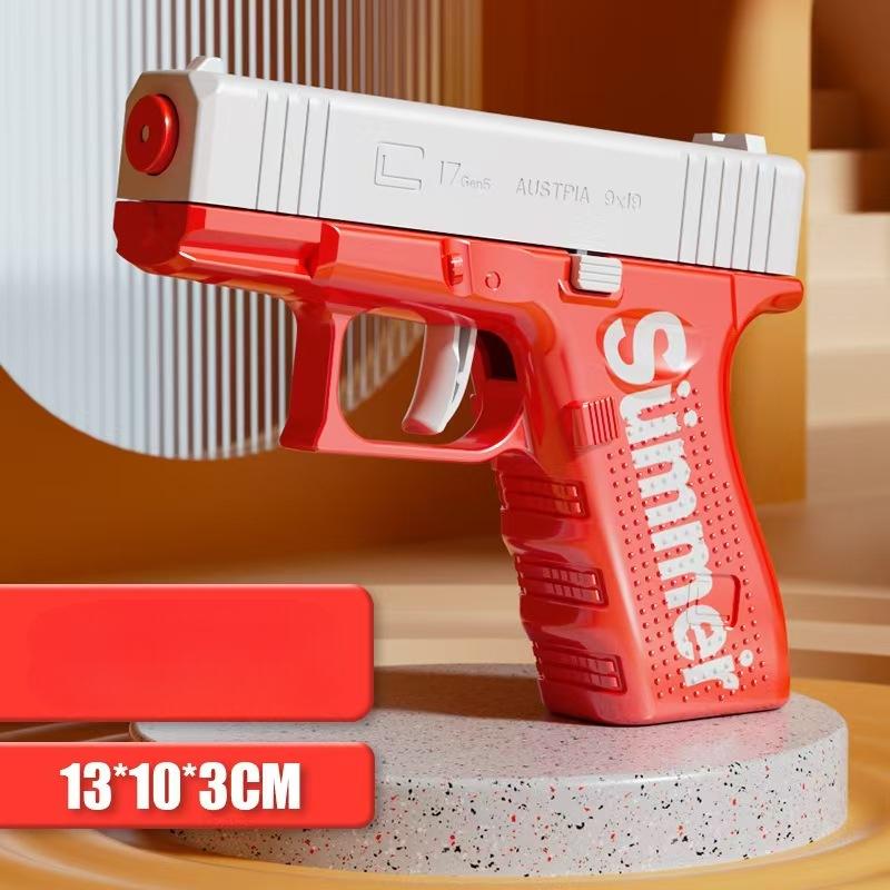 Glock Water Gun Children's Toy, Water Spray, Water Play, Large-capacity Press, Continuous Water Gun Children's Toy Gift