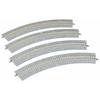TOMYTEC TOMIX N Gauge Wide PC Curved Rail C280-45-WP F Set of 4 (1771) Model Railroad Supplies