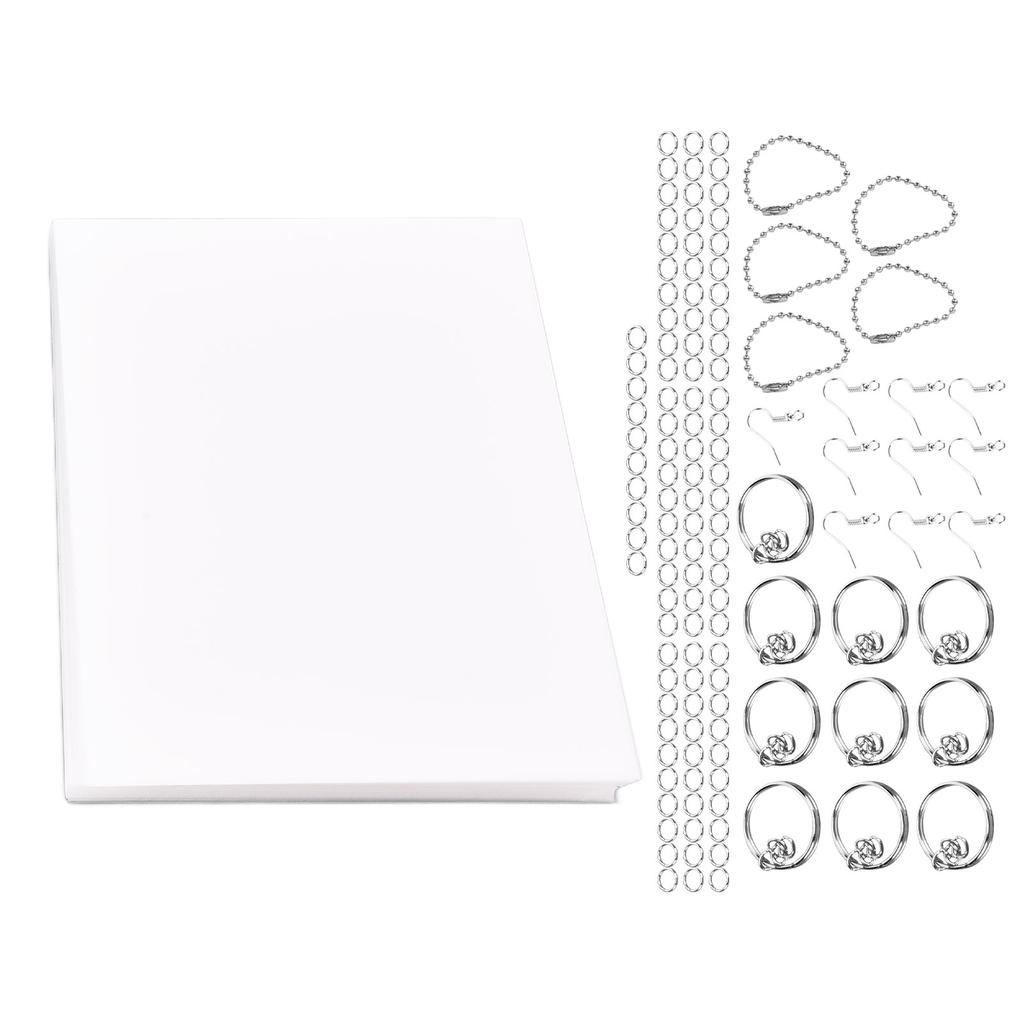 Shrink Plastic Sheet Lightweight Portable DIY Production Alloy Heat Shrink Plastic Sheet