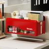 Creative Hanging Organizer Punch-free Wall-mounted Bathroom Storage Rack Stretchable Divisible Dormitory Storage Box