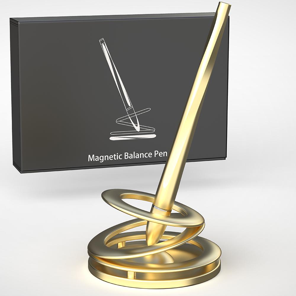 Pielāgota logo magnētiskā levitējošā pildspalva, premium