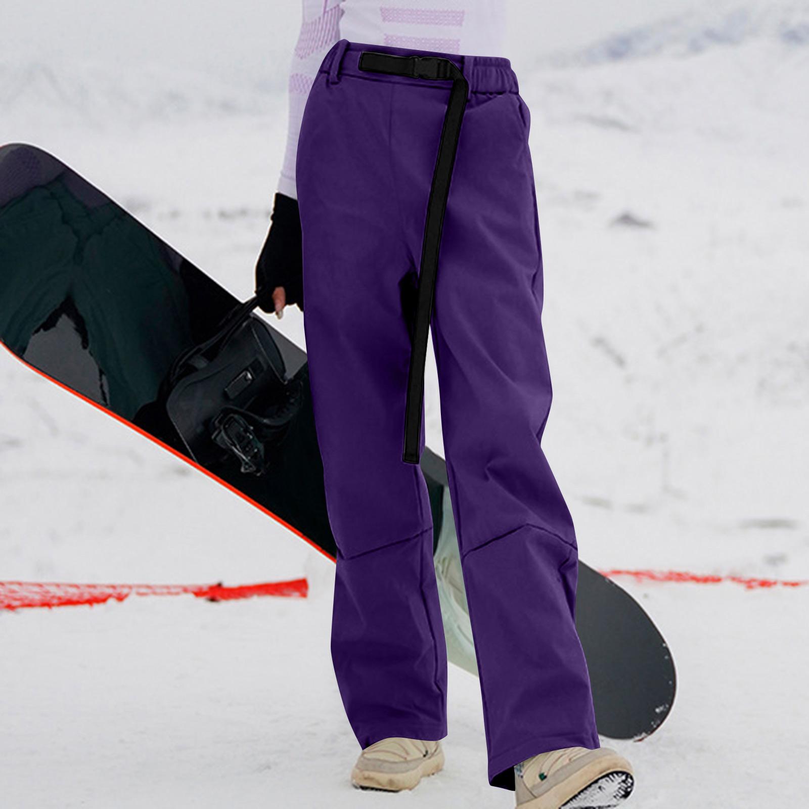 

Женские лыжные брюки из плотного хлопка S