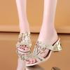 Fashion Women Comfortable Platform Sandals Open Toe Wedge Sandals Summer High Heels New Slippers Fashion Casual Designer Women Shoes