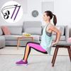 New Fitness Yoga Pilates Bar Cross Fitness Resistance Band Trainer Yoga Pull Up Bar Pull Rope Portable Home Gym Body Exercise