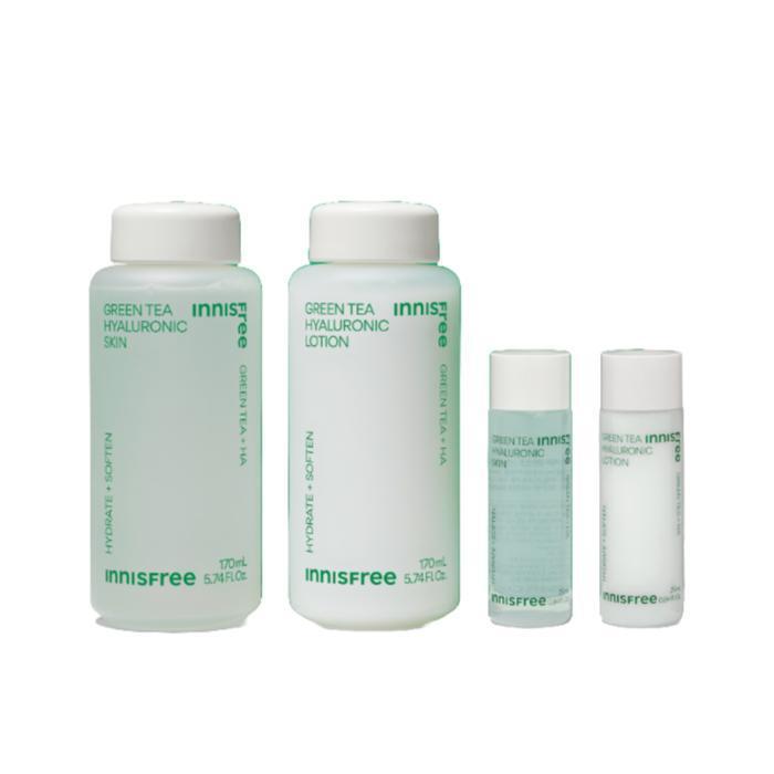 

Innisfree New Green Tea Hyaluronic Acid Skincare Set 1 Set /sj (19774117)