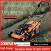 SINHARBOUR Electric Hand-Push Lawn Mower CN Plug (adapter Included)