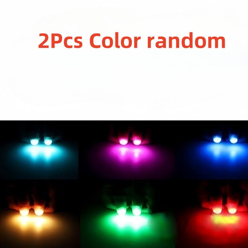 

2-10Pcs Magic Thumbs Light Toys For Adult Magic Trick Props Luminous Led Flashing Fingers Halloween Party Toys For Children OneSize