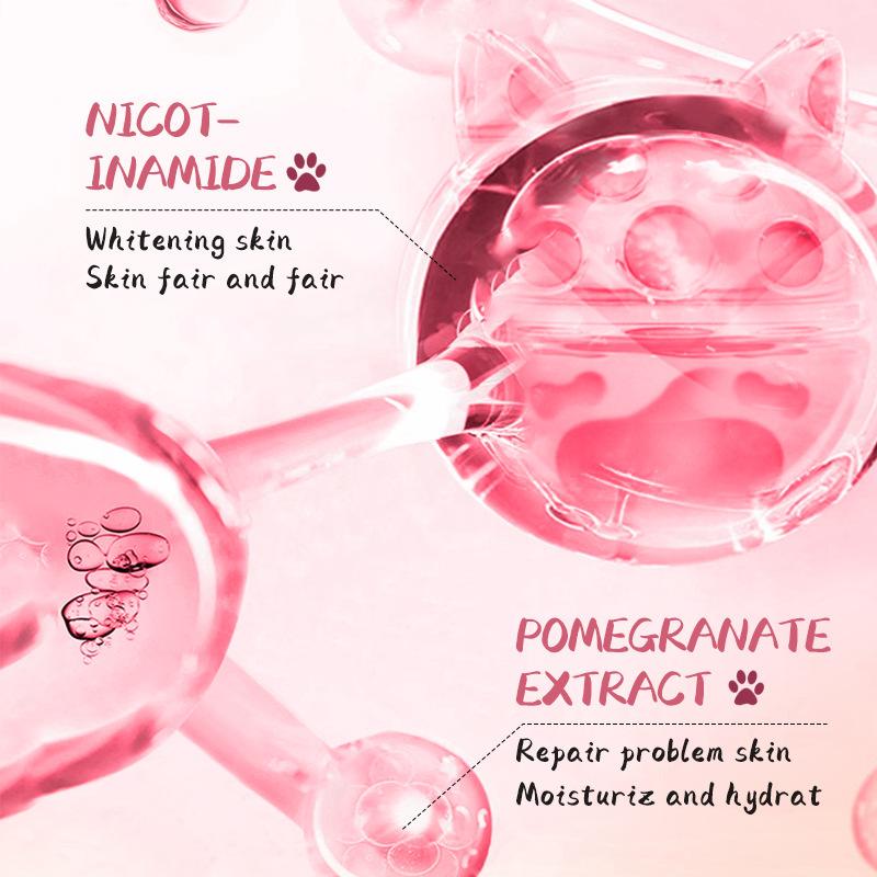 Sadoer Pomegranate Niacinamide Brightening Cartoon Mask Moisturising & Hydrating Mask